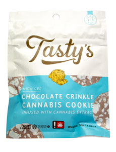 Tasty's Chocolate Crinkle Cannabis Cookie