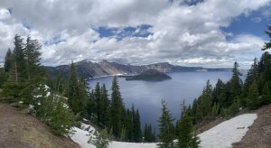 View of Crater Lake 