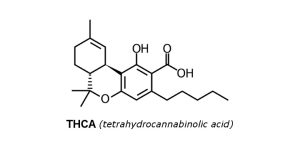 THCa Chemical Structure